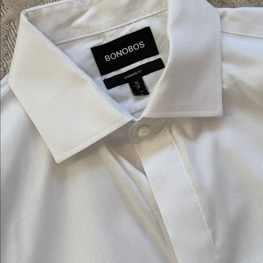 Bonobos formal tuxedo button down 16/35 Standard Fit